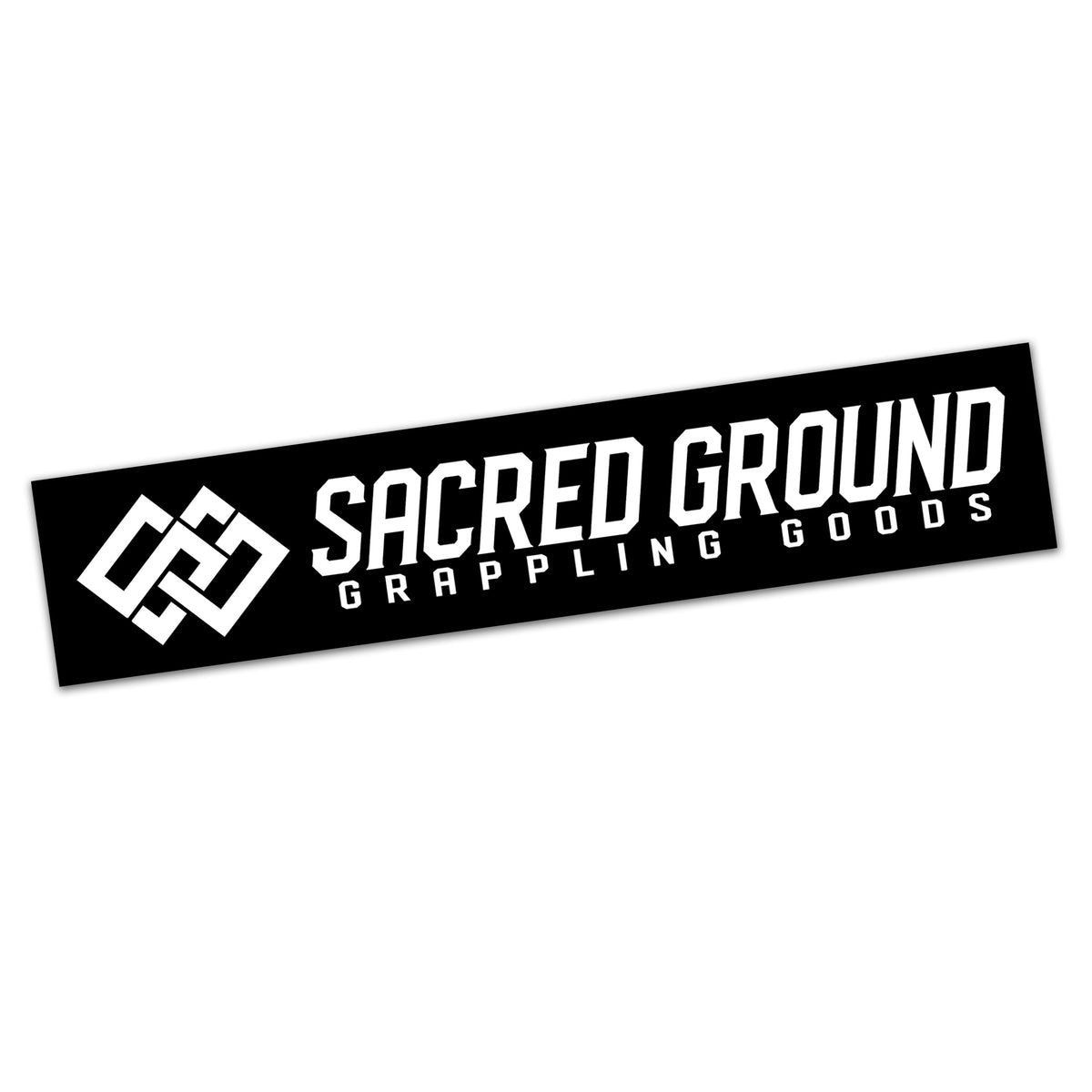 Sacred Ground Bumper Sticker Sacred Ground Grappling Goods