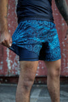 Navy Ground Gang Nogi Shorts - LIMITED