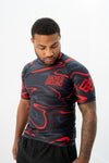 Ranked Rashguard- Black