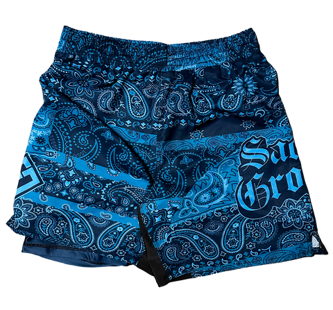 Navy Ground Gang Nogi Shorts - LIMITED