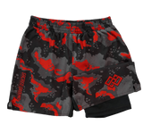 Blood Camo Nogi Shorts - Preorder