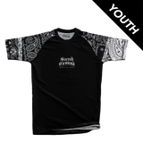 YOUTH Ground Gang BW Rashguard - PREORDER