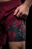 Dark Rose Nogi Shorts