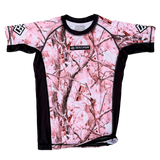 Women's Pink Tree Camo Rashguard - PREORDER