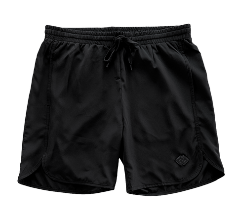 Athletic Hybrid Shorts- Black